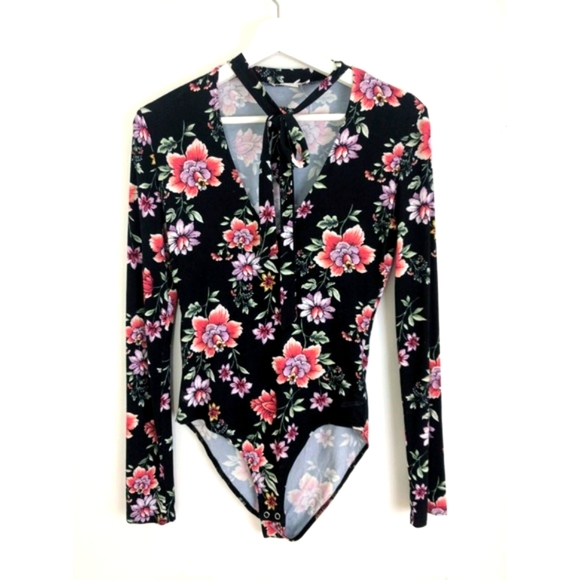 Forever 21 Floral Leotard/ Bo… - Picture 2 of 6